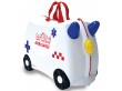 Walizeczka dla dzieci z funkcją jeździka - ambulans.