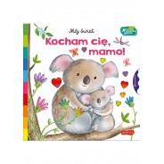 Książka dla dzieci przedstawiająca piękna więź między mamą i dzieckiem.