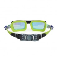 Neonowe okulary pływackie dla chłopca i dla dziewczynki.