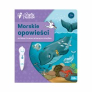 Interaktywna książka dla dzieci o morskich przygodach.