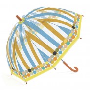 Piękny parasol dziecięcy w kolorowe paski.