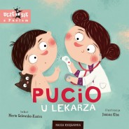 Książeczka dla dzieci Pucio u lekarza.
