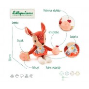 Zabawka dla maluszka z różnymi funkcjami sensorycznymi.