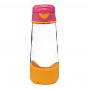 Butelka sportowa dla dzieci z silikonowym ustnikiem.