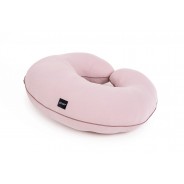 Wielofunkcyjna poduszka do karmienia w kolorze różowym.