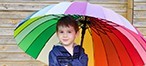 Strój i akcesoria na deszczową pogodę dla dzieci